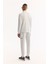 Erkek Açık Gri Fermuarlı Teknik Kumaş Regular Fit Sweatshirt A52Y1335 4
