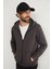 3 Iplik Fermuarlı Kanguru Cepli Sweatshirt 3