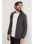3 Iplik Fermuarlı Kanguru Cepli Sweatshirt 7