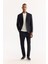 Erkek Siyah Bi-Stretch Teknik Kumaş Comfort Slim Fit Ceket A52Y4009 4