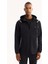 Erkek Siyah Kapüşonlu Fermuarlı Bi-Stretch Regular Fit Sweatshirt A52Y1332 5