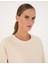 Kadın Ekru Oversize Sweatshirt 50314948-VR019 2