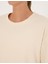 Kadın Ekru Oversize Sweatshirt 50314948-VR019 7