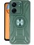 Newface Xiaomi Redmi 13C Kılıf Lincoln Silikon - Koyu Yeşil 1