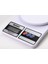Dijital Hassas Mutfak Tartısı, LCD Ekran, Beyaz, Kolay Kullanım 4