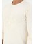 Erkek Krem Sweatshirt 50290582-VR071 7