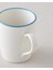 Sway Bone Porselen 2'li Kupa 290 ml Mavi 3