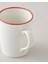 Sway Bone Porselen 2'li Kupa 290 ml Kırmızı 3