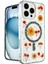 Newface iPhone 16 Pro Max Kılıf Daisy Simli Magsafe Kapak - Siyah 1