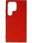 Newface Samsung Galaxy S24 Ultra Kılıf First Silikon - Kırmızı 2