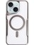 Newface iPhone 14 Kılıf Boyi Magsafe Silikon Kapak - Titan Gri 1