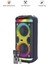 BTS-1993 Siyah Rgb Ledli Mikrofonlu Kumandalı Bluetooth Hoparlör Parti Speaker 1