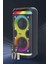 BTS-1993 Siyah Rgb Ledli Mikrofonlu Kumandalı Bluetooth Hoparlör Parti Speaker 4