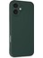 Newface iPhone 16 Plus Kılıf First Silikon - Koyu Yeşil 2