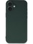 Newface iPhone 16 Plus Kılıf First Silikon - Koyu Yeşil 4