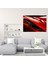 Ferrari Kanvas Tablo - Çağdaş Yakın Çekim Duvar Sanatı - Performanslı Ferrari Kanvas Tablo Yakın Çekim Fotoğraf 3