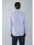 Uzun Kol Paşa Yaka Cepsiz Mavi Pamuk Erkek Gömlek GMCZG250086_D35 2