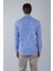 Regular Fit Uzun Kollu Mavi Pamuk Erkek Gömlek GMCZG250109_D35 2