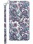 Xiaomi Redmi Note 12 Pro 4g/11 Pro 4g (Mediatek)/note 11 Pro 5g (Qualcomm) Cüzdan Telefon Kılıfı 3D Yaratıcı Desen Baskı Pu Cüzdan Stand Özellik Flip Kapak Strap-Purple Impatiens ile (Yurt Dışından) 2