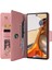 Xiaomi 11T Pro 5g Kılıf Için Perçin Dekor Deri Cüzdan Telefon Kapağı 9 Kart Yuvaları Ile-Gül Altın (Yurt Dışından) 2