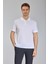 Polo Yaka Düğmeli Beyaz Erkek T-Shirt TS24Y24115_D01 5