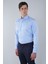Klasik Yaka Regular Fit Mavi Uzun Kol Cepsiz Erkek Gömlek GMKLS250057_35 1