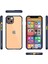 Newface iPhone 13 Mini Kılıf Miami Şeffaf Silikon - Lacivert 2