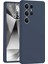 Newface Samsung Galaxy S25 Ultra Kılıf Nano Içi Kadife Silikon - Lacivert 1