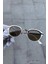 Oval Unisex Güneş Gözlük Metal Kasa 1