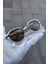 Oval Unisex Güneş Gözlük Metal Kasa 3