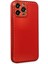 Newface iPhone 13 Pro Max Kılıf Coco Karbon Silikon - Kırmızı 3