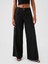 Kadın Siyah Mid Rise UltraSoft Baggy Jean Pantolon 7