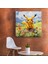 Pokemon Kanvas Tablo - Güneşli Çayırlarda Oynayan Pikachu - Su Rengi Boyama 3