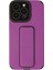 Newface iPhone 13 Pro Kılıf Mega Standlı Silikon - Mor 1