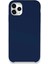Newface iPhone 11 Pro Max Kılıf Lansman Legant Silikon - Lacivert 1