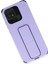 Newface Xiaomi Redmi 10C Kılıf Mega Standlı Silikon - Lila 3