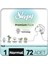 Bio Natural Premium Plus Hijyenik Ped Süper Avantaj Paketi Normal 72 Adet 1