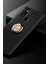 Newface Samsung Galaxy M31 Kılıf Range Yüzüklü Silikon - Siyah-Gold 2