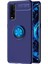 Newface Oppo Find X2 Kılıf Range Yüzüklü Silikon - Mavi 1