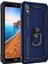 Newface Xiaomi Redmi 7A Kılıf Sofya Yüzüklü Silikon Kapak - Lacivert 1