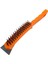Spatulalı Çelik Tel Fırça 270 mm Metal Kazıma Temizleme Pas Sökücü Çelik Kıllı El Tipi Nalbur Fırça 1