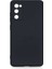 Samsung Galaxy S20 FE Kılıf Kamera Korumalı Lansman Içi Kadife Soft Yumuşak Dokulu Liquid Silikon Siyah 1