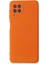 Newface Samsung Galaxy A22 Kılıf Nano Içi Kadife Silikon - Turuncu 1