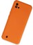Newface Realme C11 2021 Kılıf Nano Içi Kadife Silikon - Turuncu 2