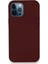 Newface iPhone 12 Pro Kılıf Lansman Legant Silikon - Bordo 1