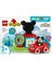 ® DUPLO® │ Disney Mickey Fare’nin Kulüp Evi ve Arabası 10454 - 2+ Çocuklar için Eğitici Oyuncak Yapım Seti (27 Parça) 3
