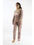 Yıldız Desenli Polar Pijama Takımı 4