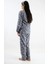 Yıldız Desenli Polar Pijama Takımı 2