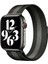 Newface Apple Watch 38MM Metal Mıknatıslı Kordon - Siyah-Beyaz 1