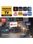Android Tv 4K Destekli Projeksiyon Cihazı +Auto Focus+Auto Keystone Leısure H300A 6g Wi-Fi+5.2 Bluetooth 240 Inç Yansıtma+Hifi Dolby Ses Sistemi Koyu Gri 4